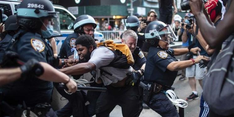 بازداشت بیش از 2500 نفر در اعتراضات آمریکا