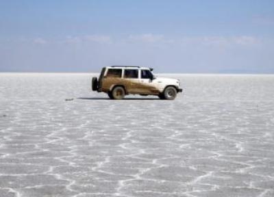 دریاچه نمک آران و بیدگل ، زیبایِ مُلک مرنجاب