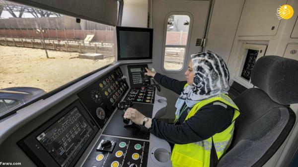 اولین زنان راننده قطار در مصر