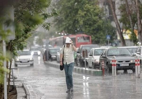 رگبار باران در 26 استان