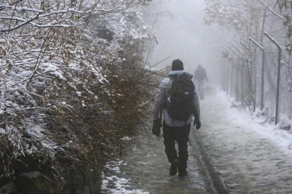 هشدار به شهروندان تهرانی ، کاهش شدید دما و یخ زدگی معابر تهران برای امشب ، آماده باش کامل نیروهای امدادی