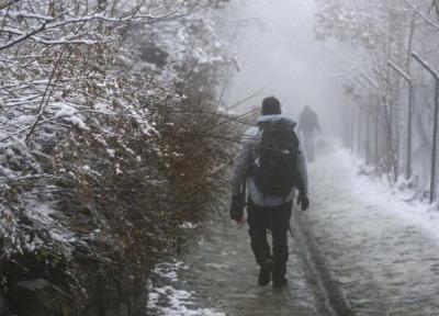 هشدار به شهروندان تهرانی ، کاهش شدید دما و یخ زدگی معابر تهران برای امشب ، آماده باش کامل نیروهای امدادی