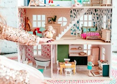 برترین خانه های عروسک برای بچه ها؛ مکانی برای زندگی اسباب بازی ها